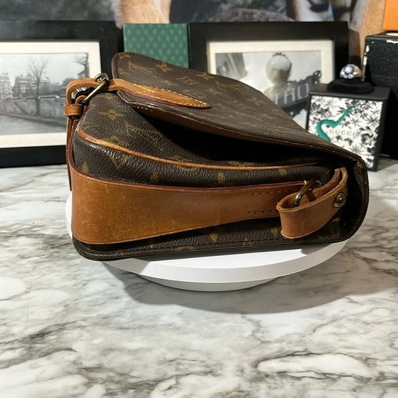 LOUIS VUITTON CARTOUCHIERE MM SHOULDER BAG PURSE MONOGRAM - Picture 5 of 17